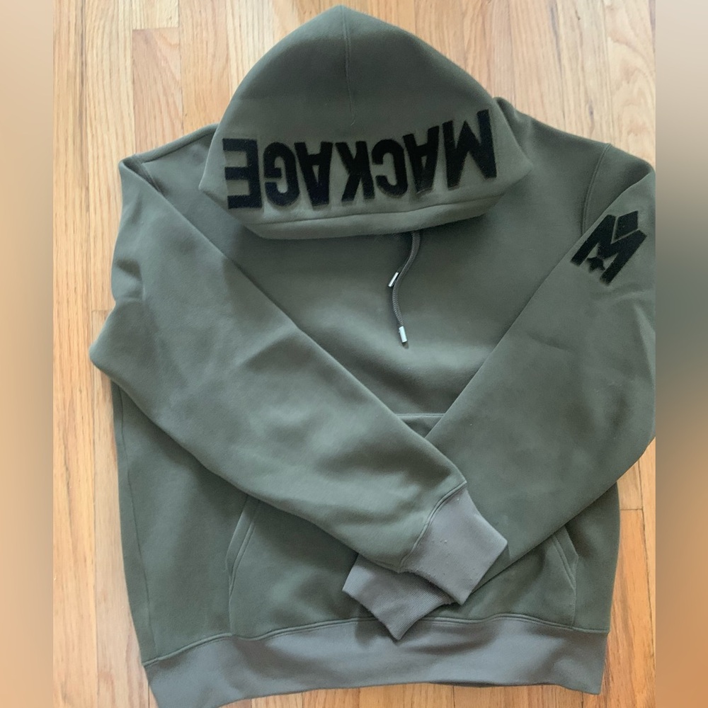 Macakge army green Krys hoodie size xl